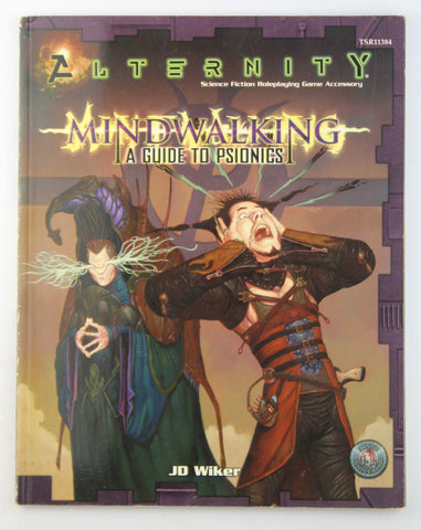 Alternity RPG Mindwalking A Guide to Psionics, by JD Wiker  