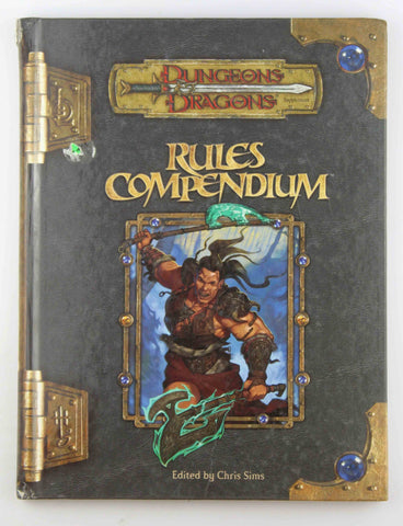 Rules Compendium (Dungeons & Dragons) by Chris Sims (2007) Hardcover, by   