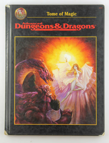 AD&D 2e Tome of Magic G+ Rubbed, by Cook, et al  