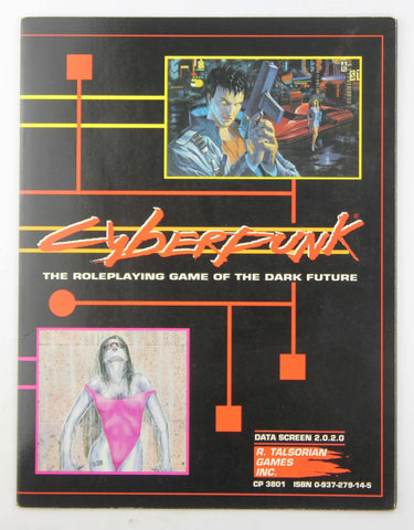 Cyberpunk 2020 RPG Screen, by Various  