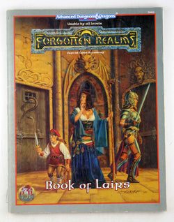 AD&D 2e Book of Lairs Forgotten Realms, by Nicky Rea, et al  