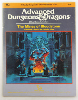 AD&D H2 The Mines of Bloodstone Complete VG, by Dobson, Niles  
