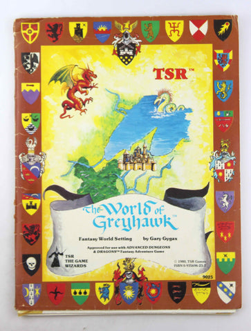 AD&D The World of Greyhawk Folio, by Gary Gygax  