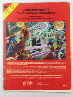 AD&D C2 The Ghost Tower of Inverness Rubbing, by Allen Hammack  