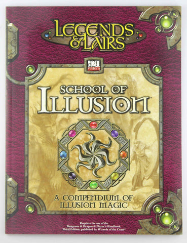 Legends & Lairs: School Of Illusion, by Fantasy Flight Games  