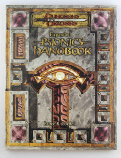 Expanded Psionics Handbook (Dungeons & Dragons d20 3.5 Fantasy Roleplaying Supplement), by Bruce R. Cordell  