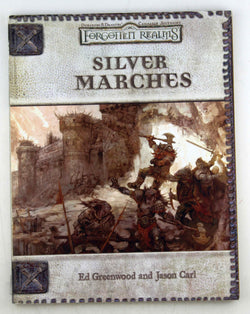 D&D 3.5 Silver Marches Forgotten Realms Lacks Map, by Greenwood, et al  