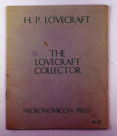 The Lovecraft Collector Facsimile Limited, by H.P. Lovecraft  