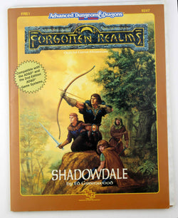 AD&D 2e Shadowdale Forgotten Realms, by Ed Greenwood  