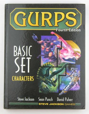 Gurps RPG 4th Edition Basic Set Characters, by Jackson, et al  
