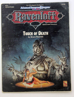 Touch of Death (Advanced Dungeons and Dragons, 2nd Edition : Ravenloft, Ra3), by Nesmith, Bruce  