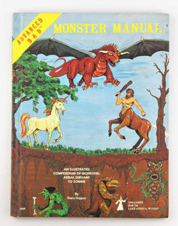 Advanced Dungeons & Dragons Monster Manual: An Alphabetical Compendium of all the Monsters Found in AD&D, Including Attacks, Damage, Special Abilities, and Descriptions, by Gary Gygax  