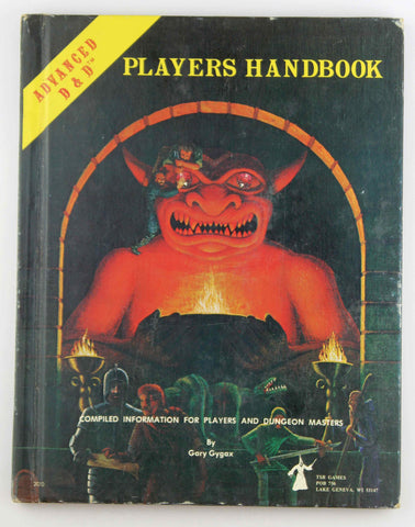 Advanced Dungeons & Dragons, Players Handbook: Special Reference Work, by Gary Gygax  