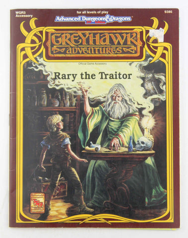 AD&D Rary the Traitor w/ Map, by Pryor  