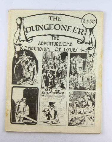 The Dungeoneer Compendium of Issues 1-6 AD&D D&D RPGs, by Jaquays, et al  