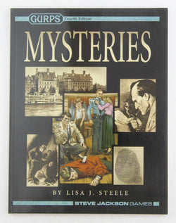 Gurps RPG Mysteries 4th Print, by Steele  