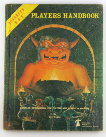 Advanced Dungeons & Dragons, Players Handbook: Special Reference Work, by Gary Gygax  