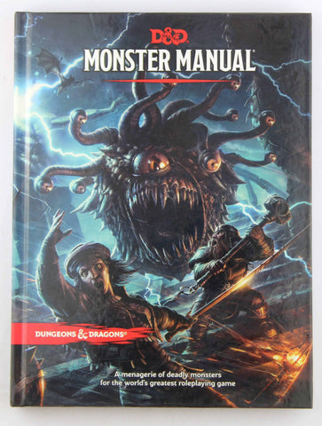 Monster Manual (D&D Core Rulebook), by Wizards RPG Team  
