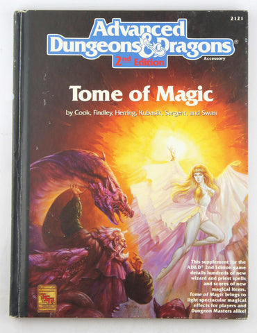 AD&D 2e Tome of Magic VG, by Cook, et al  