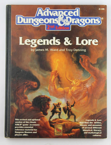 AD&D 2e Legends  & Lore, by Ward, Denning  