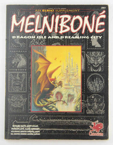 Elric! RPG Melnibone Dragon Isle and Dreaming City, by Watts, et al  