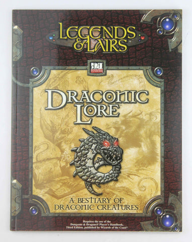Draconic Lore (Legends & Lairs), by Games, Fantasy Flight  