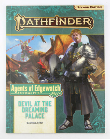 Pathfinder Adventure Path: Devil at the Dreaming Palace (Agents of Edgewatch 1 of 6) (P2) (PATHFINDER ADV PATH AGENTS EDGEWATCH (P2)), by Sutter, James L.  