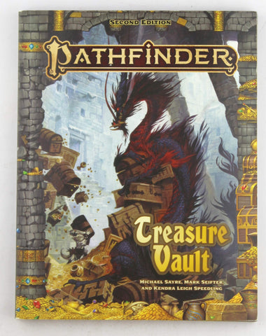 Pathfinder RPG Treasure Vault Pocket Edition (P2), by Sayre, Michael,Kim, Joshua,Knight, Dustin,Cascone, Dan,Geels, Andrew,Hammond, Steven,Bonner, Logan,Catalan, Jessica,Seifter, Mark,Speedling, Kendra Leigh,Frandsen, Kim,H.H.S., Sen.  