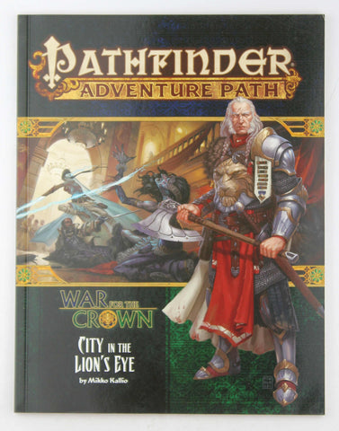 Pathfinder Adventure Path: War for the Crown 4 of 6-City in the Lion's Eye, by Pett, Richard  