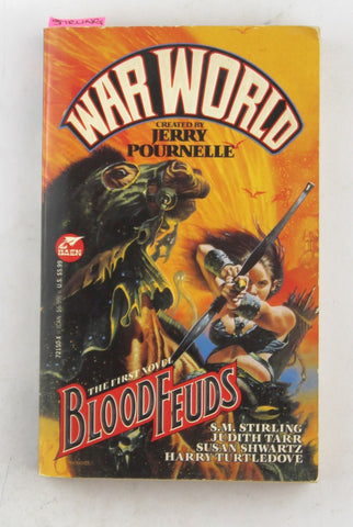 Blood Feuds (War World), by Jerry Pournelle,S. M. Stirling,Judith Tarr,Susan Schwartz,Harry Turtledove Signed 