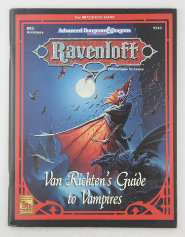 By Nigel Findley - Van Richten's Guide to Vampires (AD&D: Ravenloft Accessory RR3) (1992-01-16) [Paperback], by   