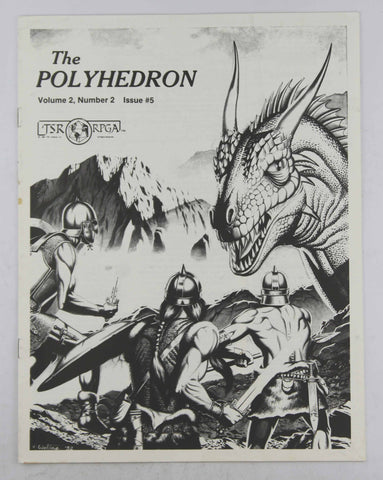 Polyhedron Magazine #5 TSR RPGA D&D VG, by Various  