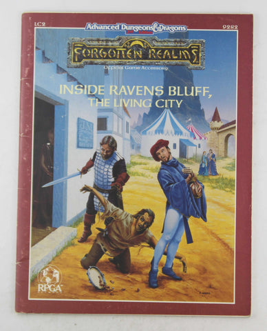 AD&D 2e Inside Ravens Bluff, The Living City VG, by Various  