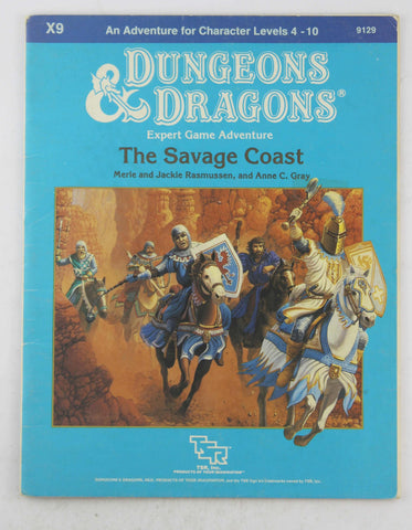 D&D X9 The Savage Coast G+, by Merlse Rasmussen, Jackie Rasmussen, Anne C Gray  