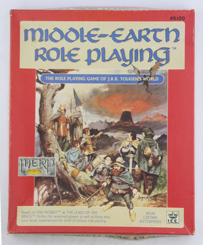 MERP RPG Middle Earth Roleplaying Set 8100, by Staff  