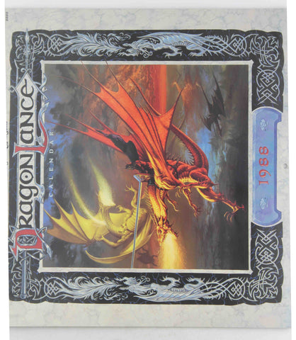 1988 Advanced Dungeons & Dragons Calendar: Dragonlance, by   