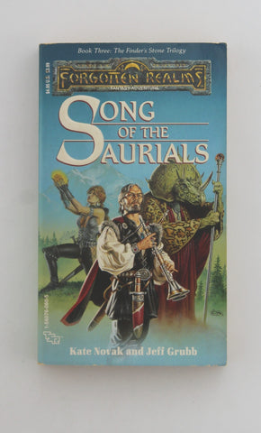 Song of the Saurials Finder's Stone 3 Forgotten Realms, by Novak, Grubb  First Edition