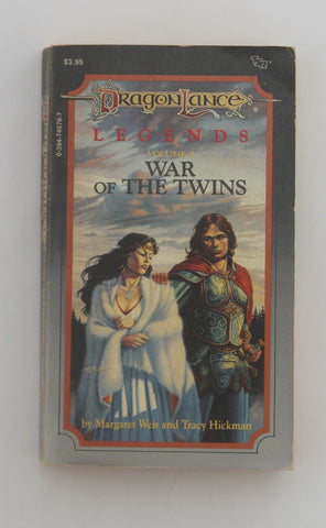 War of the Twins (DragonLance Legends, Vol 2), by WEIS, MARGARET; HICKMAN, TRACY  First Edition