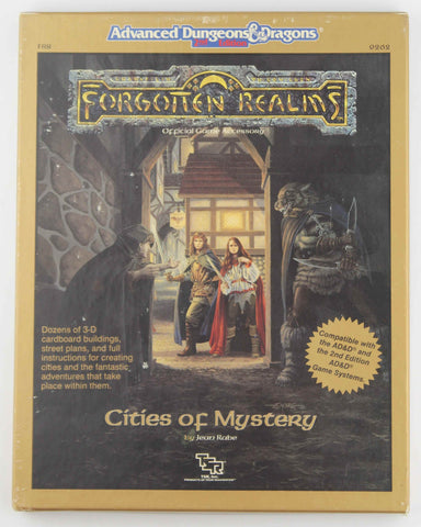 Cities of Mystery (AD&D Roleplaying, Forgotten Realms Accessory, Fr8), by Rabe, Jean  