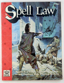 Rolemaster RPG Spell Law 1200, by Charlton, et al  