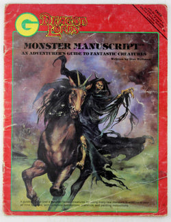 Dragon Lords Monster Manuscript, by Don Wellman  