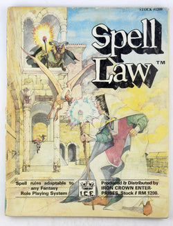 Spell Law (Rolemaster #1200), by Iron Crown Enterprises  