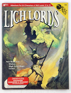 Lich Lords (Role Aids/Advanced Dungeons and Dragons), by Lynn Sellers  