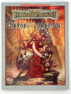 Heroes' Lorebook (Advanced Dungeons & Dragons: Forgotten Realms), by Donovan, Dale  