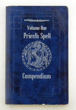 AD&D 2e Priest's Spell Compendium Volume One Rub, by Jon Pickens  