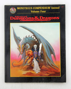 AD&D 2e Monstrous Compendium Annual Volume Four, by In House  
