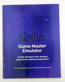 Mythic Role Playing And Game Master Emulator RPG, by In House  