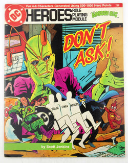 Don't Ask (DC Heroes Role Playing Module), by Scott Jenkins  
