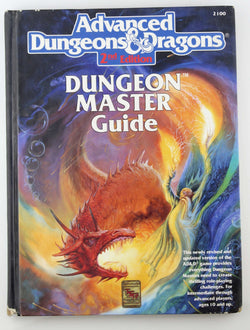 AD&D 2e Dungeon Master's Guide Rubbing (mild), by David Zeb Cook  