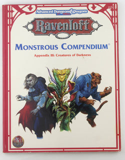 Monstrous Compendium Appendix III: Creatures of Darkness (Advanced Dungeons & Dragons, 2nd Edition, Ravenloft Accessory/2153) (No 3), by Teeuwynn Woodruff, Nicky Rea, Shane Hensley, Kirk Botulla  